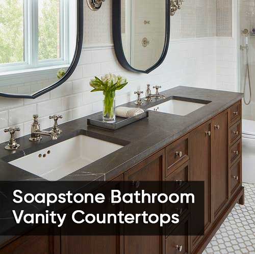 soapstone bathroom countertop