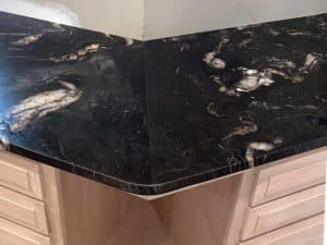 Titanium Granite Countertop Detail